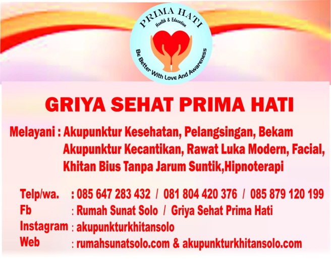 Sunat Bayi dengan Cara Modern di Rumah Sunat Prima Hati Solo