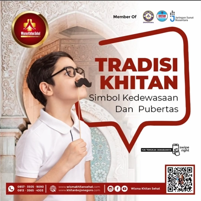 Wisma Khitan Sehat : Tradisi Khitan Simbol Kedewasaan dan Pubertas - 0857 3505 9090