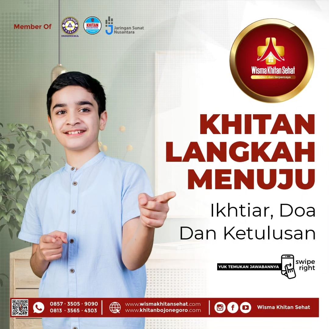 Wisma Khitan Sehat : Khitan Adalah Langkah Ikhtiar Doa dan Ketulusan - 0857 3505 9090