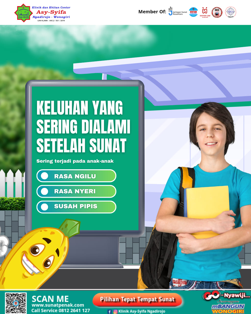 Keluhan Yang Sering Dialami Setelah Sunat Ini Menurut Klinik dan Khitan Asy Syifa Ngadirojo Wonogiri - 0812 2641 127