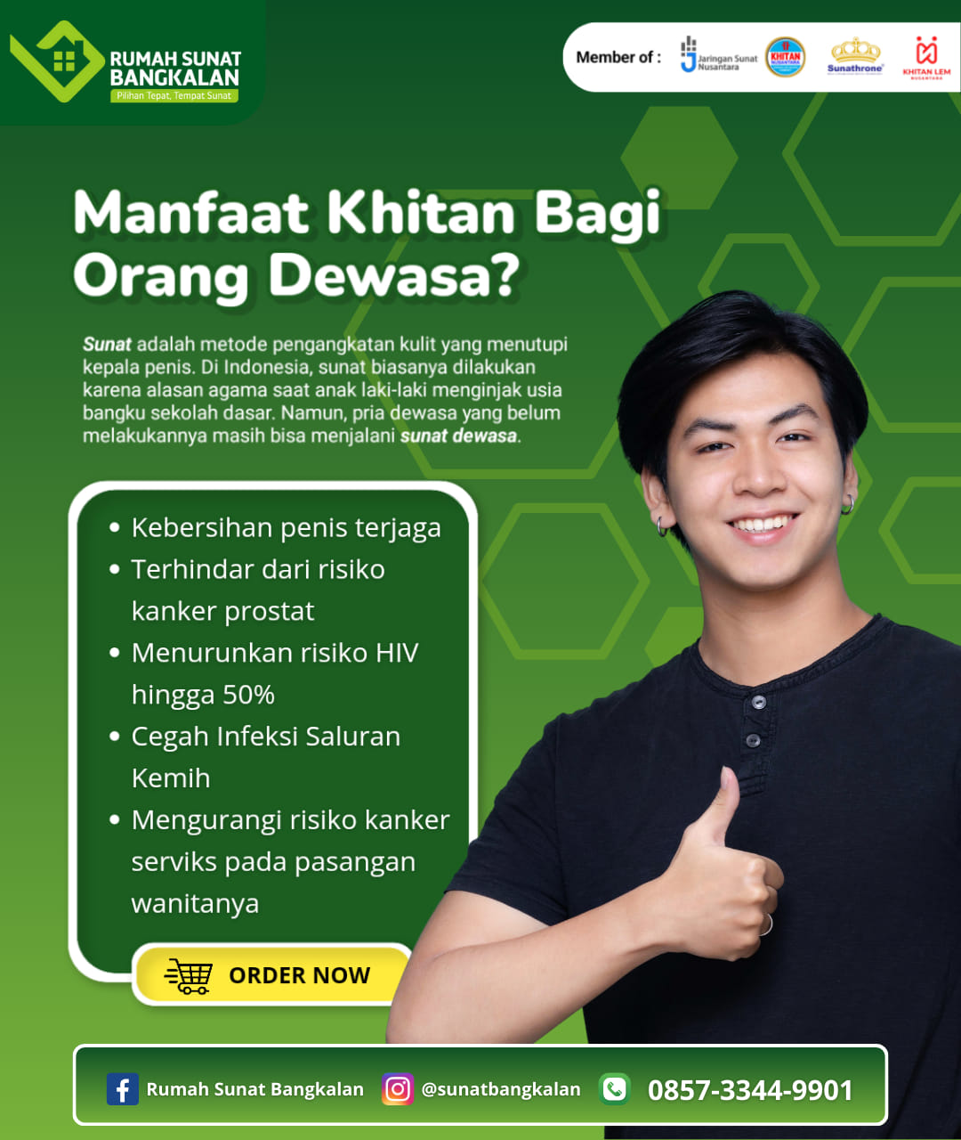 Sunat Dewasa Terjamin Aman dan Nyaman di Bangkalan