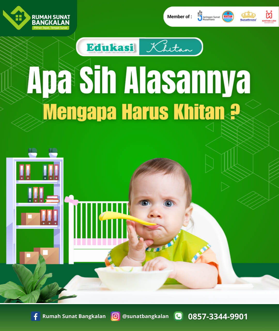 Sunat Bayi dengan Profesionalisme di Rumah Sunat Bangkalan