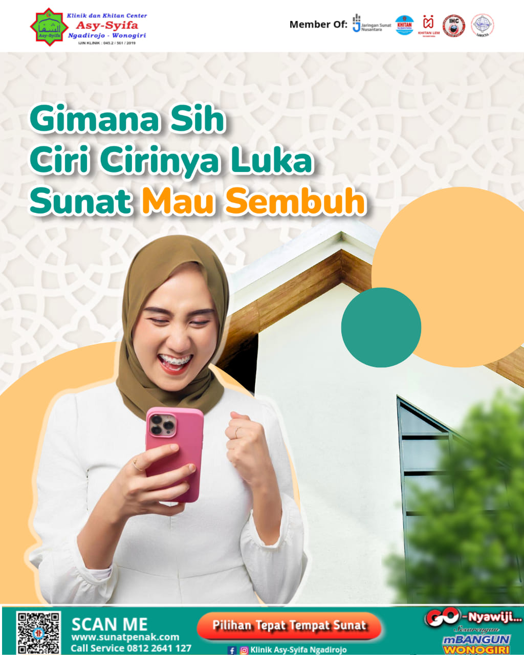 Gimana Sih Ciri-cirinya Luka Sunat Mau Sembuh ll Klinik dan Khitan Center Asy Syifa Ngadirojo Wonogiri - 0812 2641 127