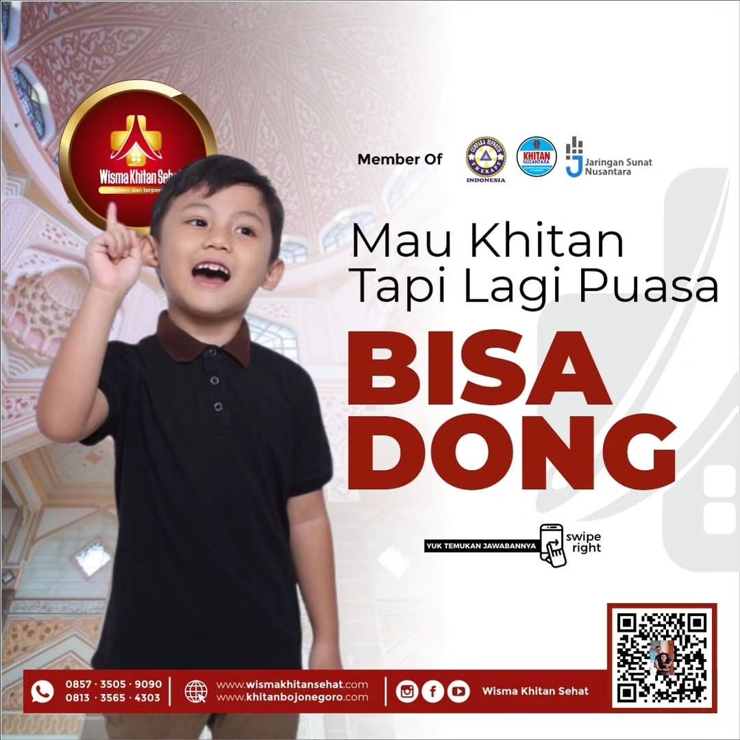Mau Khitan Tapi Lagi Puasa? Bisa Dong di Wisma Khitan Sehat Bojonegoro - 0857 3505 9090 