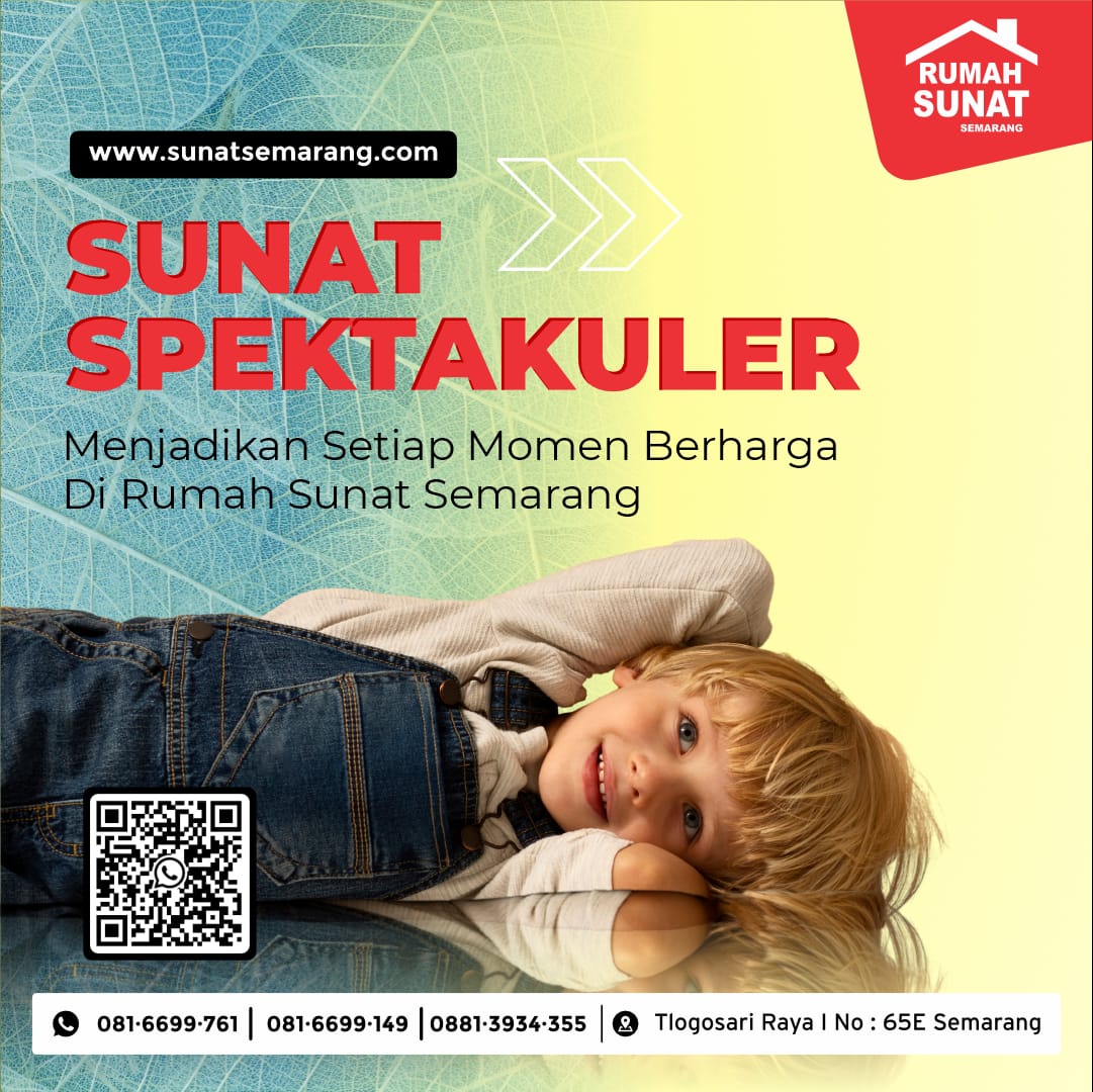 Sunat Praktis, Hemat Biaya dengan Lem Sealer di Semarang