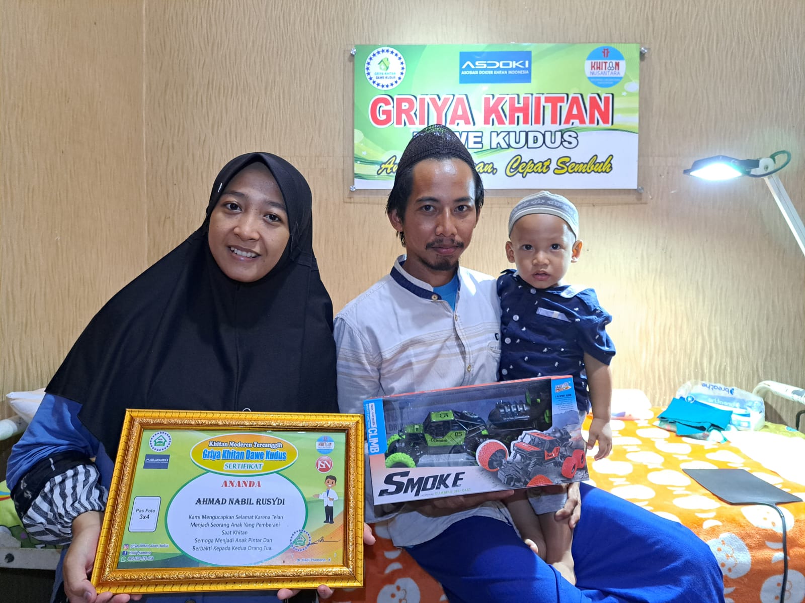 Sunat Bayi Tanpa Rasa Sakit di Klinik Profesional Griya Khitan Dawe Kudus