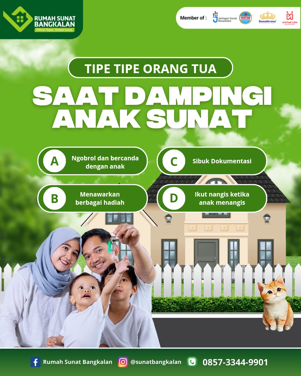 Khitan Anak Aman dan Nyaman, Hanya di Rumah Sunat Bangkalan