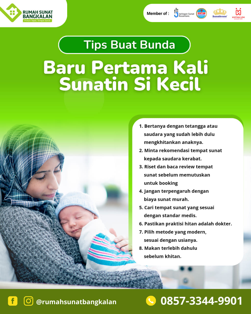 Dokter Sunat Bayi Berkualitas Tinggi yang Dapat Dipercaya di Bangkalan