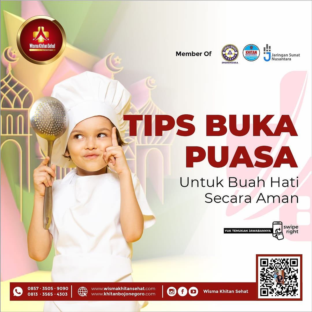 Tips Buka Puasa Untuk Buah Hati Secara Aman ll Wisma Khitan Sehat Bojonegoro - 0857 3505 9090