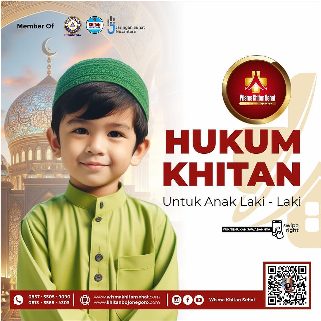 Wisma Khitan Sehat : Hukum Khitan Untuk Anak Laki-laki - 0857 3505 9090