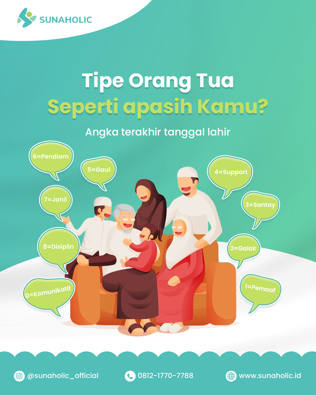 Tipe Orang Tua Seperti Apakah Kamu? Bisa Tercermin Saat Temani Anak Sunat di Sunaholic Tulungagung - 0812 1770 7788