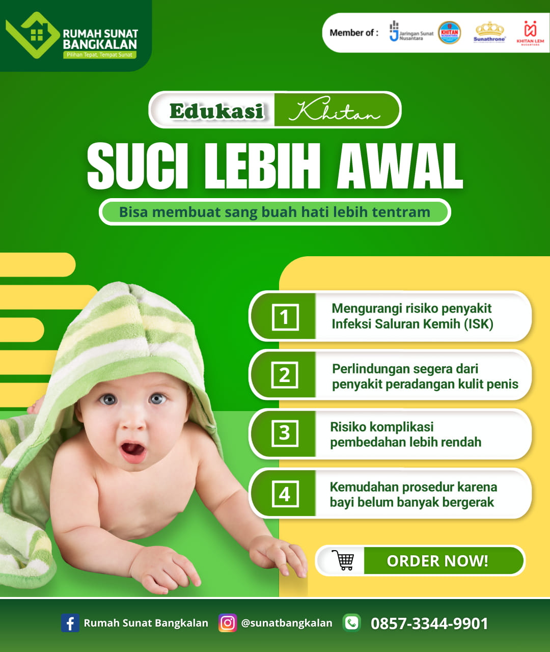 Tempat Terbaik Sunat Bayi Fimosis di Bangkalan
