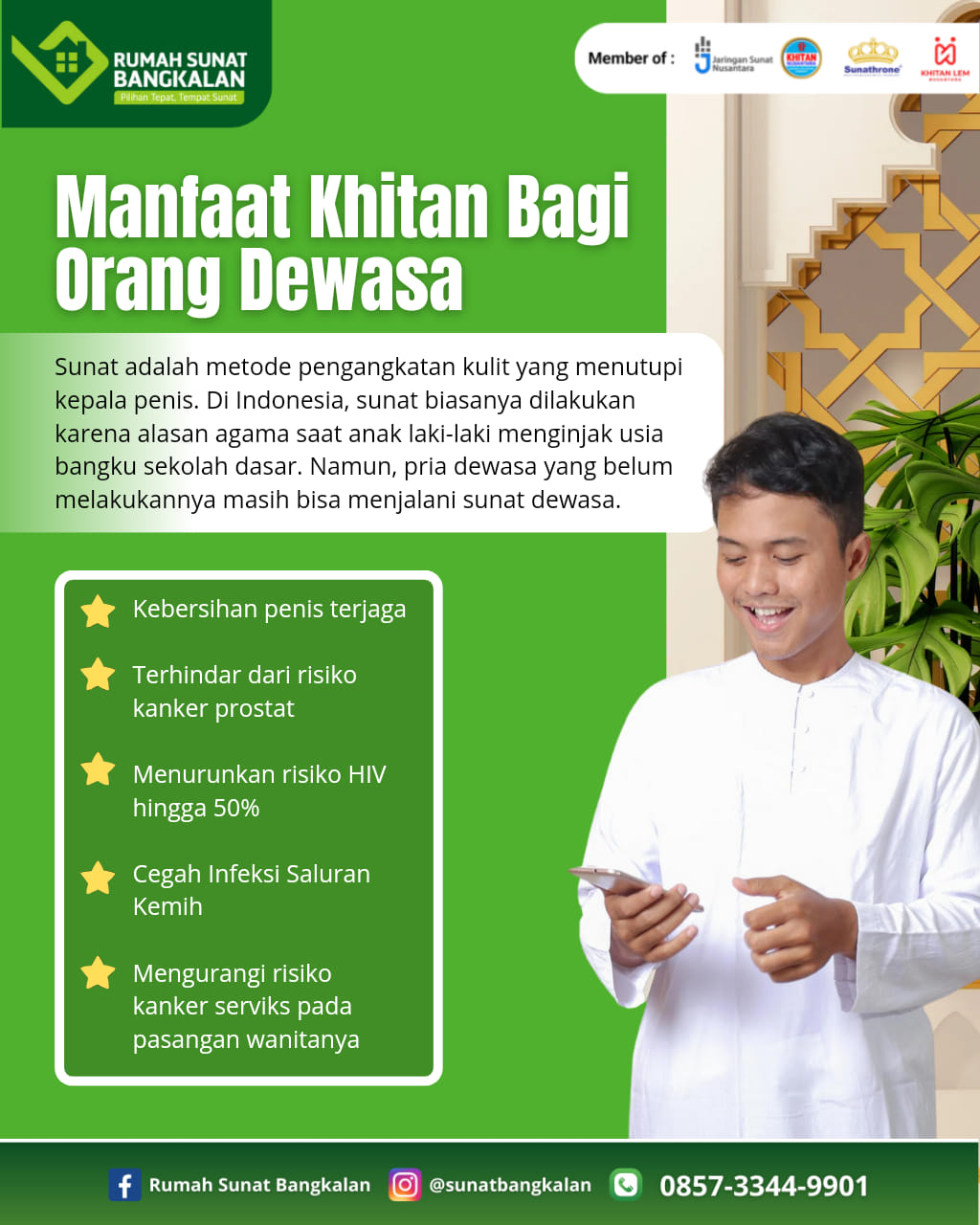 Pusat Sunat Modern Dewasa di Bangkalan - Dokter Profesional yang Menjaga Privasi Anda