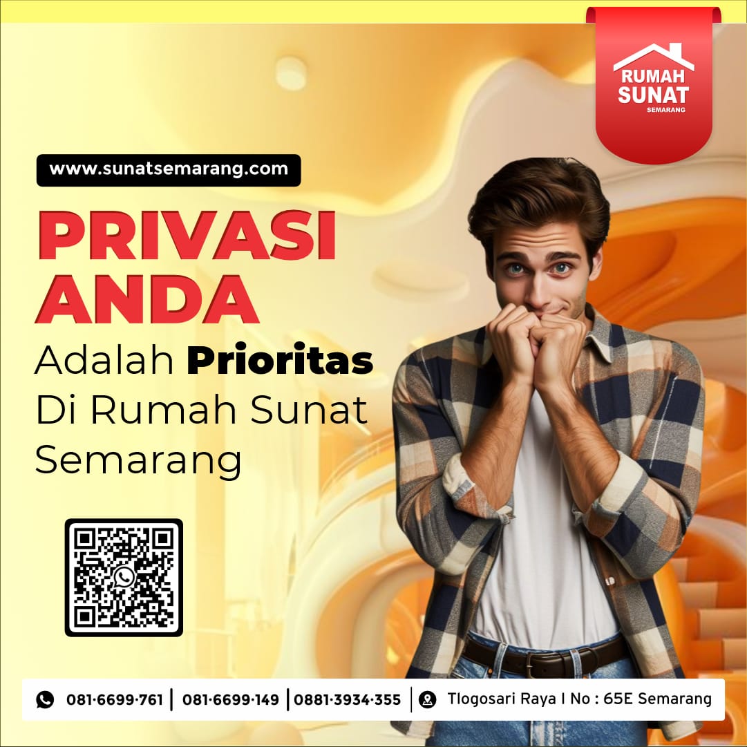Pusat Sunat Modern Dewasa di Semarang - Dokter Profesional yang Menjaga Privasi Anda