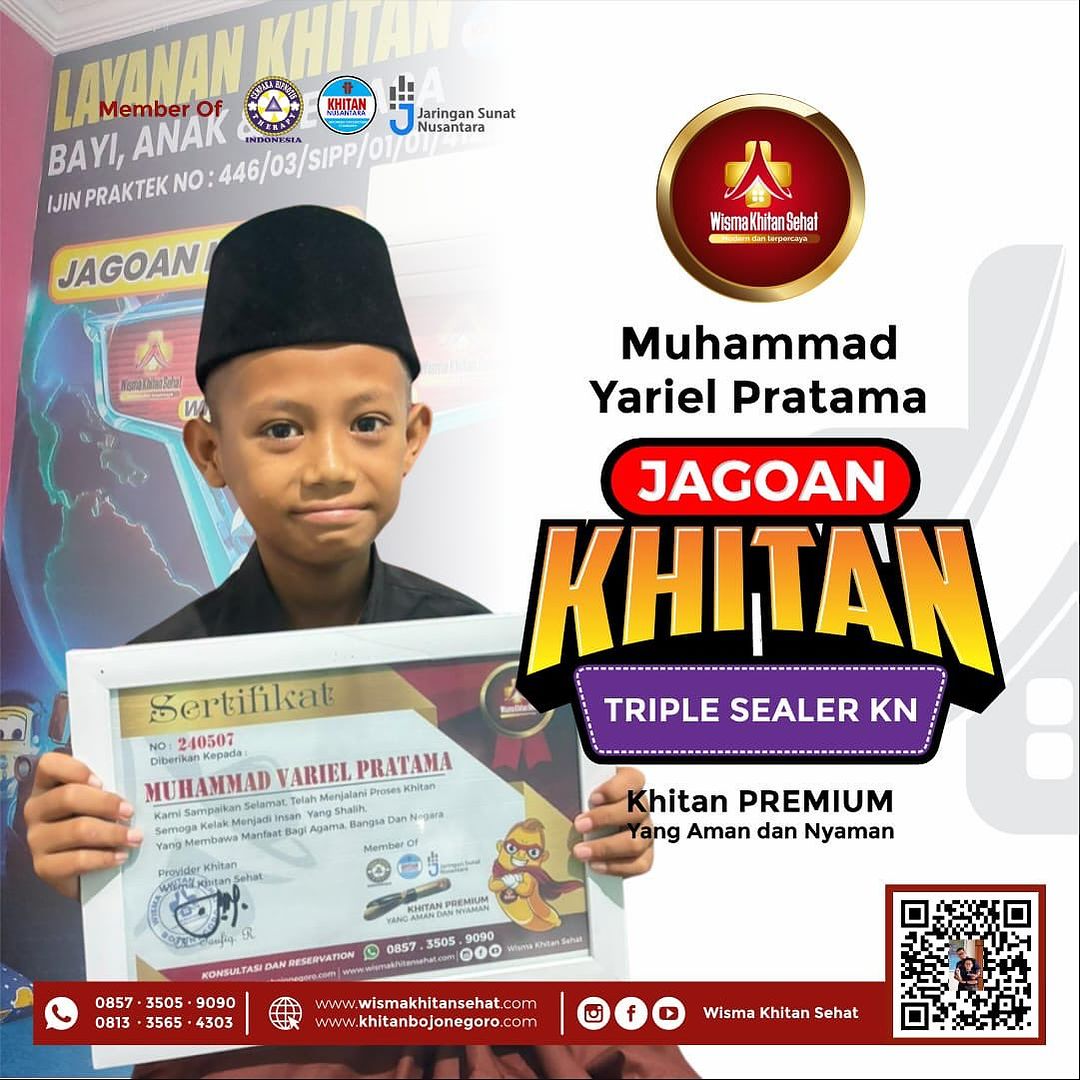  Inovasi Terbaru Praktik Sunat Klamp : Kenyamanan & Keamanan Sunat Anak Di Bojonegoro - 0857 3505 9090