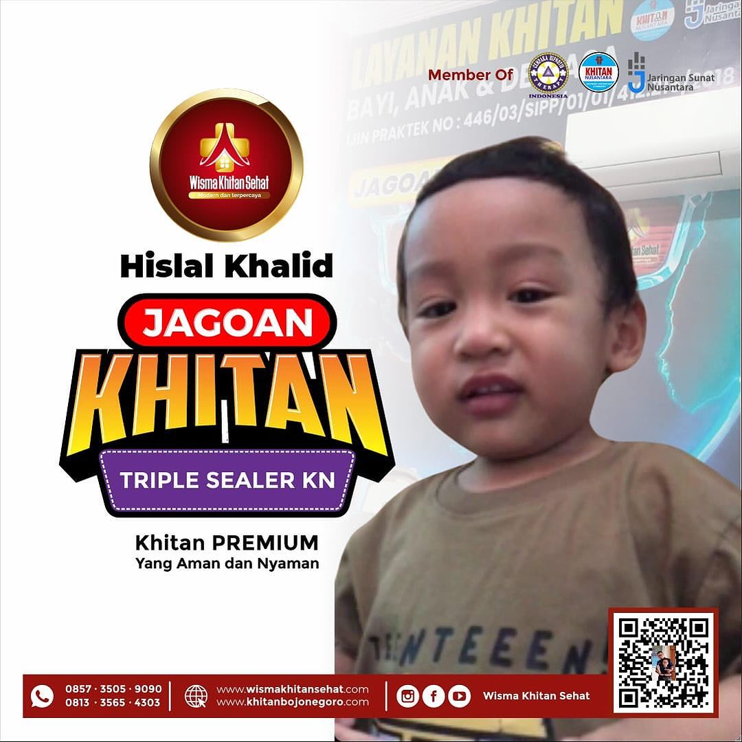 Khitan Balita di Wisma Khitan Sehat Bojonegoro : Khitan Pengalaman Yang Menyenangkan - 0857 3505 9090