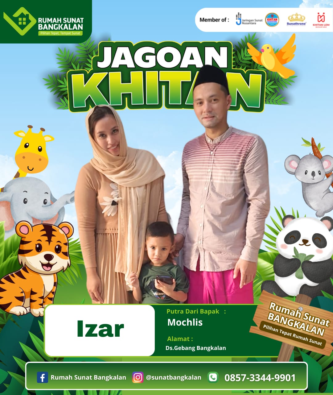 Khitan Anak Modern dengan Fimosis di Bangkalan - Sunat Spektakuler Fimosis Hasil Rapi & Langsung Bisa Aktivitas