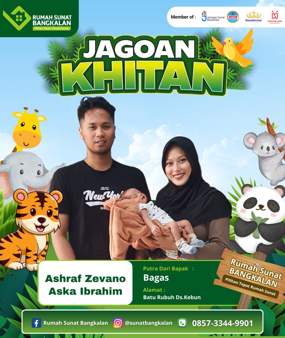 Tempat Sunat Bayi dengan Fimosis di Rumah Sunat Bangkalan - Sunat Tenang, Aman, Nyaman, & Minim Rasa Sakit!