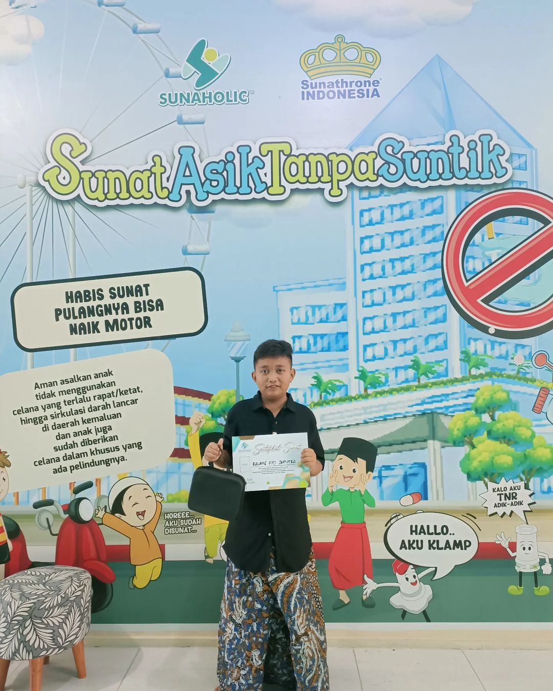 Sunaholic Menghadirkan Sunat Modern Yang Aman dan Nyaman Sunaholic Menghadirkan Sunat Modern Yang Aman dan Nyaman - 0812 1770 7788