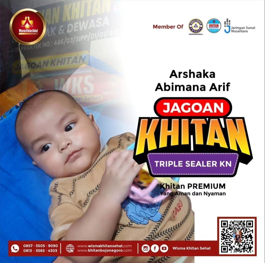 Khitan Bayi Penuh Kenyamanan dan Minim Trauma Khitan Bayi Penuh Kenyamanan dan Minim Trauma di Wisma Khitan Sehat Bojonegoro - 0857 3505 9090