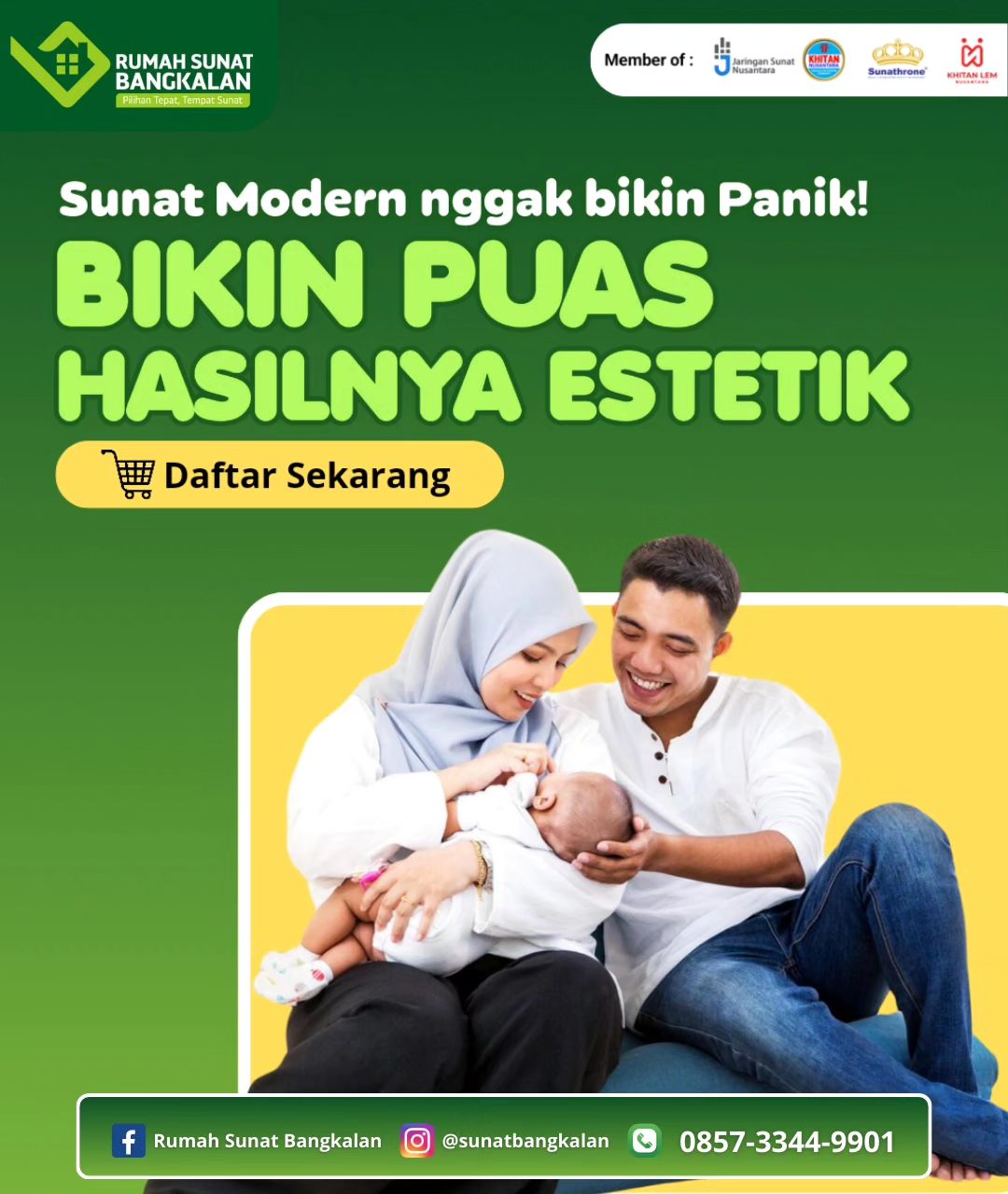 Kesehatan Dimulai dari Sini: Sunat Bayi di Rumah Sunat Bangkalan