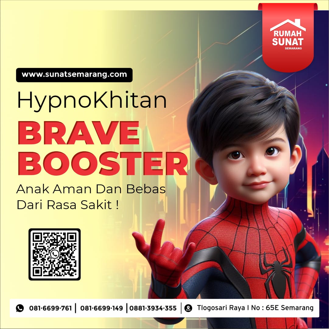 Sunat Anak Clamp Semarang : Hypnokhitan Anak Aman dan Bebas Dari Rasa Sakit di Rumah Sunat Semarang - 081 6699 761