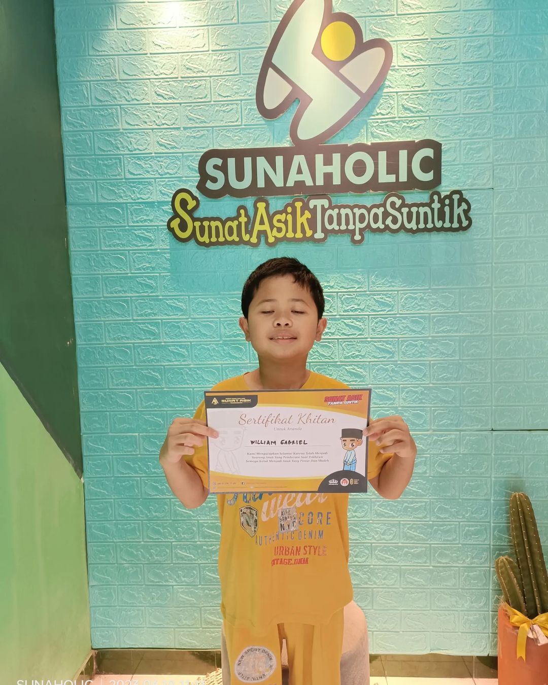 Sunat Anak Dengan Metode Inovatif di Sunaholic Tulungagung Blitar Kediri – 0812 1770 7788