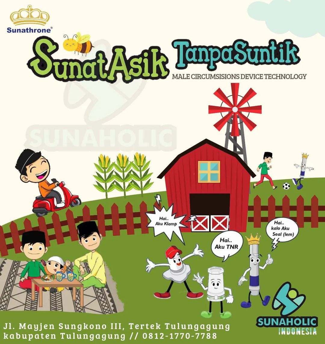 Sunaholic Menghadirkan Sunat Modern Asik Tanpa Jarum Suntik – 0812 1770 7788