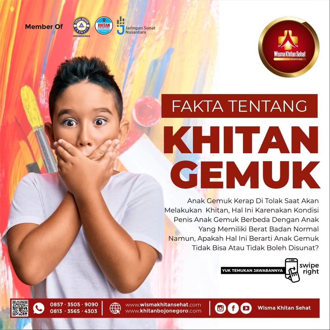 Metode Khitan Gemuk : Teknik Khitan Spesial Untuk Anak Gemuk di Wisma Khitan Sehat Bojonegoro – 0857 3505 9090