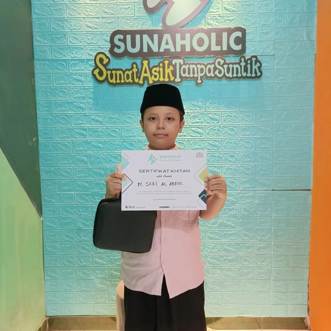 Sunaholic Menawarkan Sunat Modern Yang Aman Dan Nyaman - 0812 1770 7788