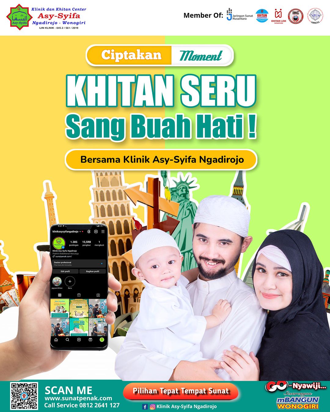 Ciptakan Moment Khitan Seru Sang Buah Hati Dengan Khitan Tanpa Jarum Suntik Bersama Klinik Asy Syifa Ngadirojo Wonogiri - 0812 2641 127