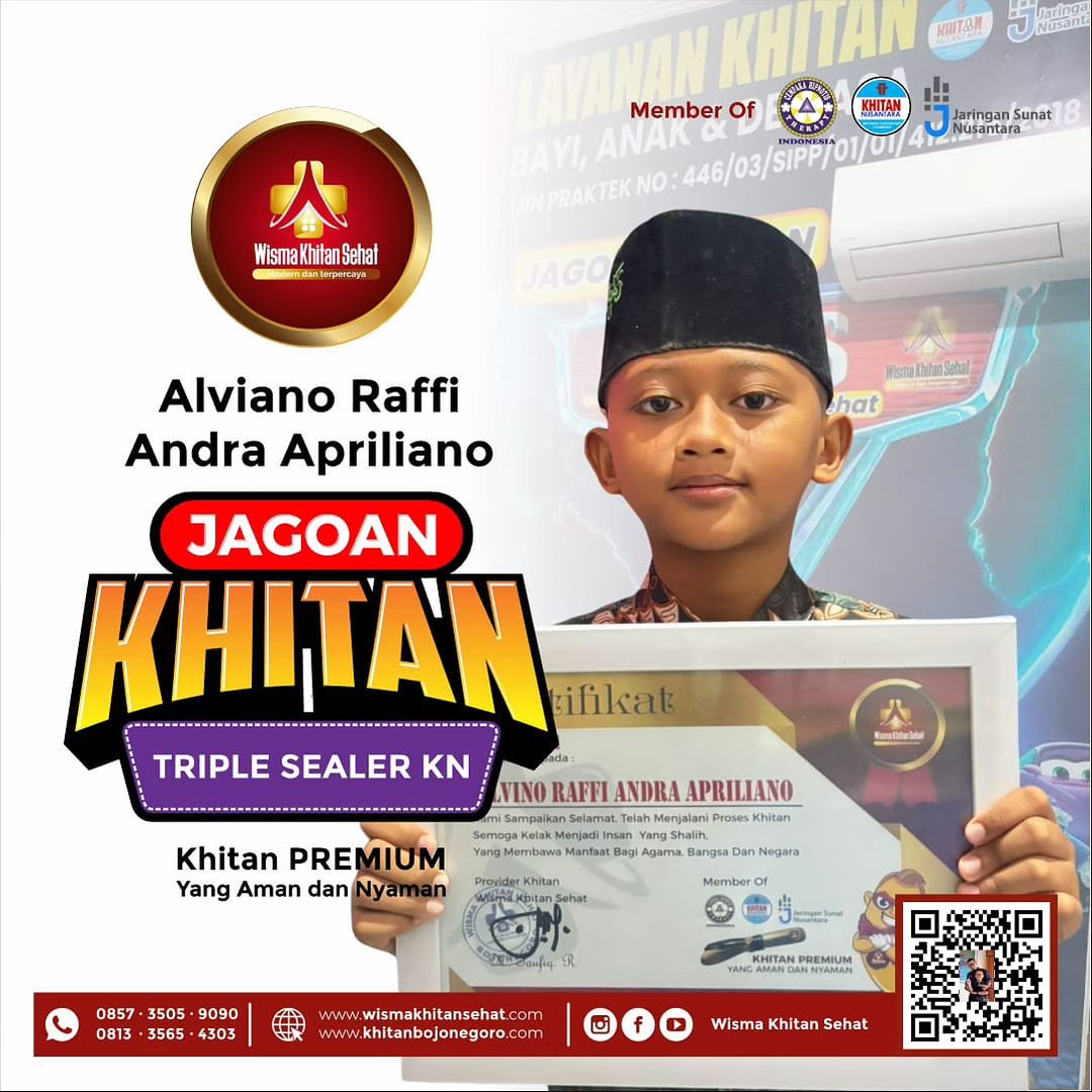 Jagoan Khitan Jagoan Khitan di Wisma Khitan Sehat Bojonegoro - 0857 3505 9090