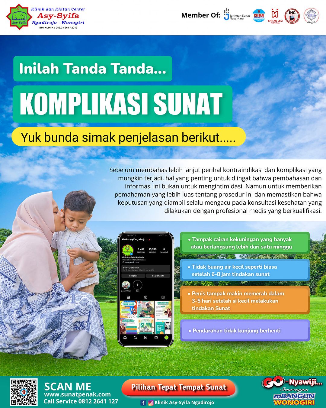 Yuk Simak Inilah Tanda-tanda Komplikasi Sunat : Penanganan Tepat di Klinik Asy Syifa Ngadirojo Wonogiri - 0812 2641 127