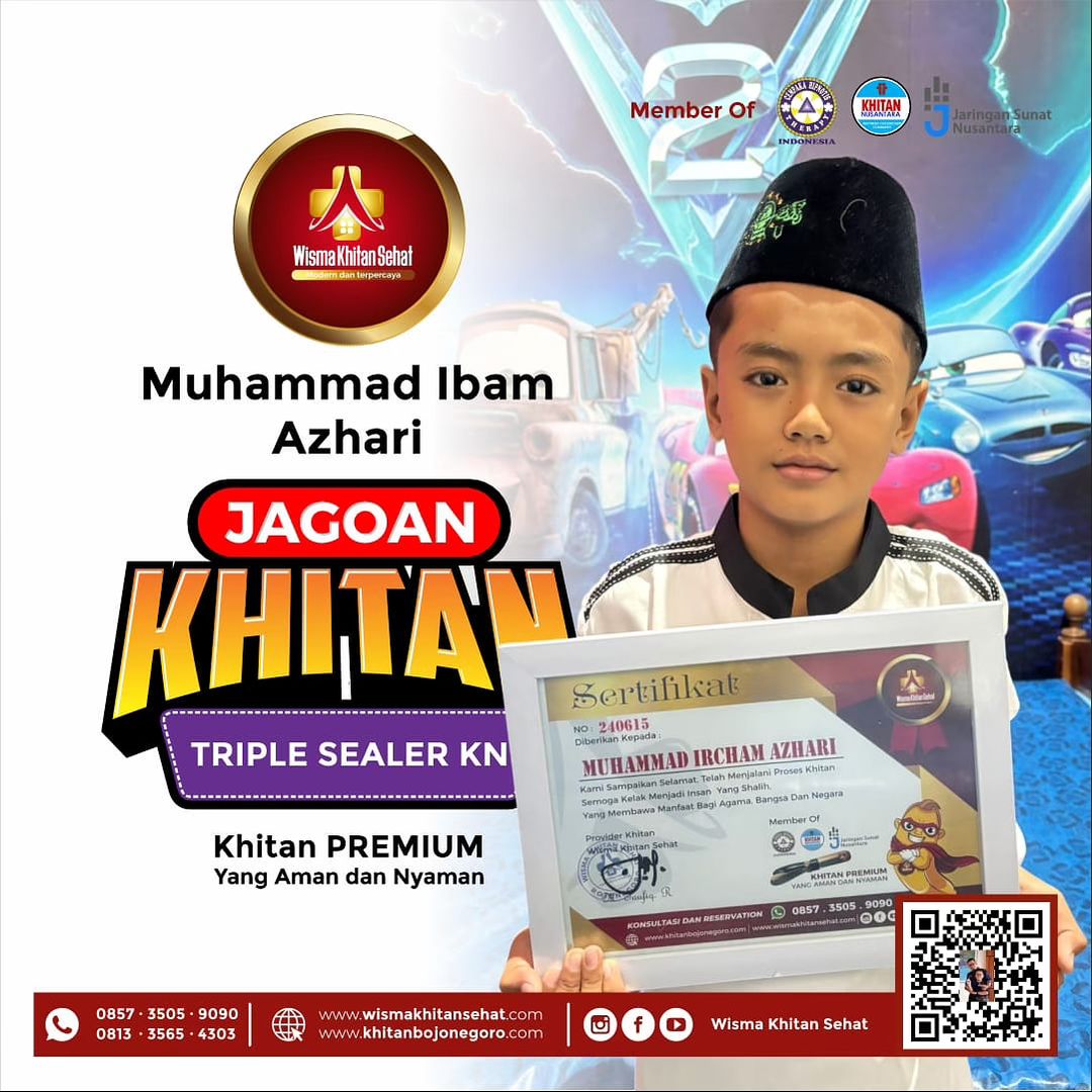 Wisma Khitan Sehat Bojonegoro Solusi Khitan Sejuta Kenyamanan Di Bojonegoro - 0857 3505 9090