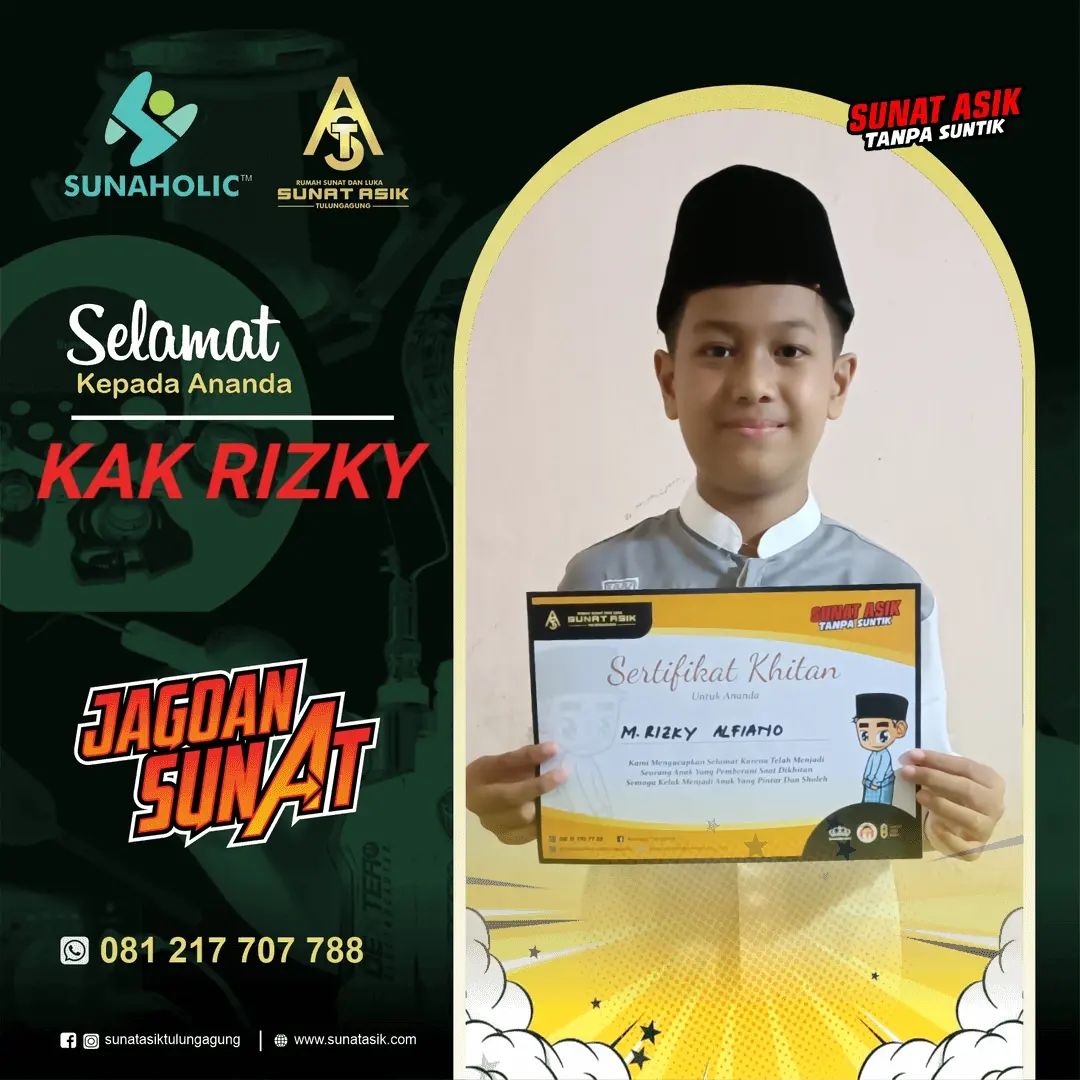 Alasan Kenapa Sunaholic Menjadi Pilihan Yang Tepat Dalam Melaksanakan Sunat Bagi Putra Ayah Bunda - 0812 1770 7788
