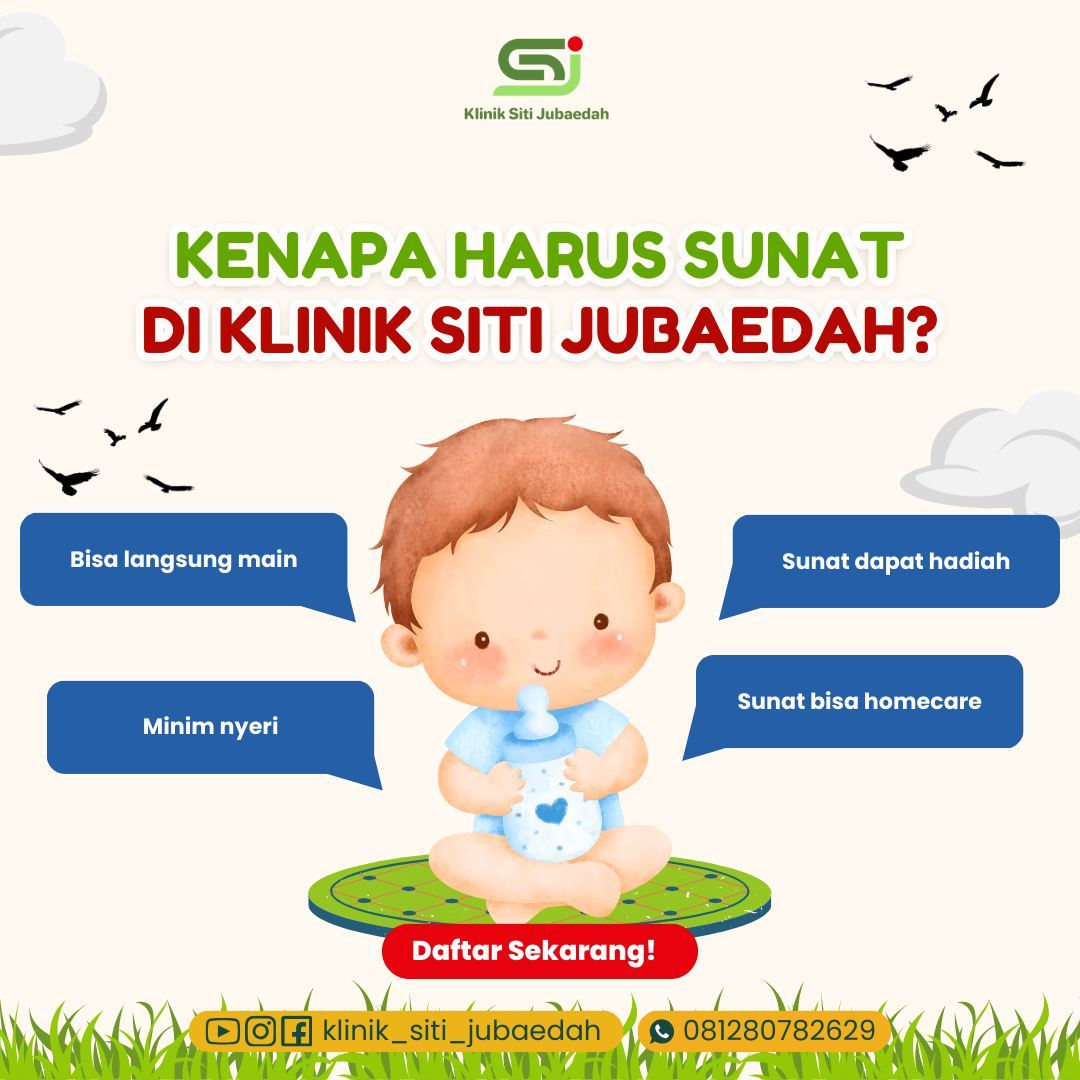 Mengapa Memilih Klinik Siti Jubaedah Tangerang untuk Sunat Bayi Anda? Simak Alasan dan Keunggulannya