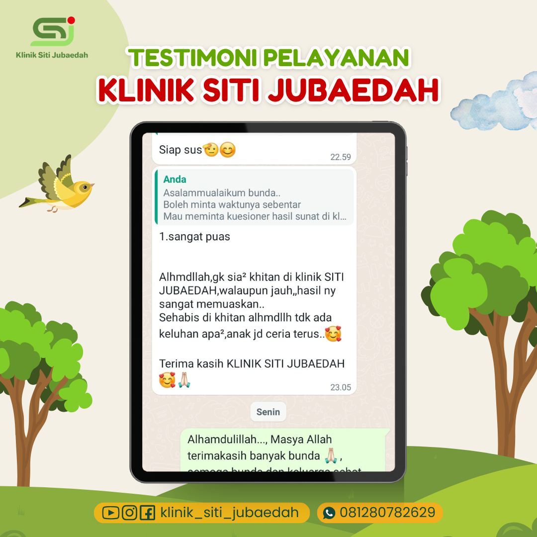 Sunat Anak Gemuk di Tangerang: Keunggulan Klinik Siti Jubaedah
