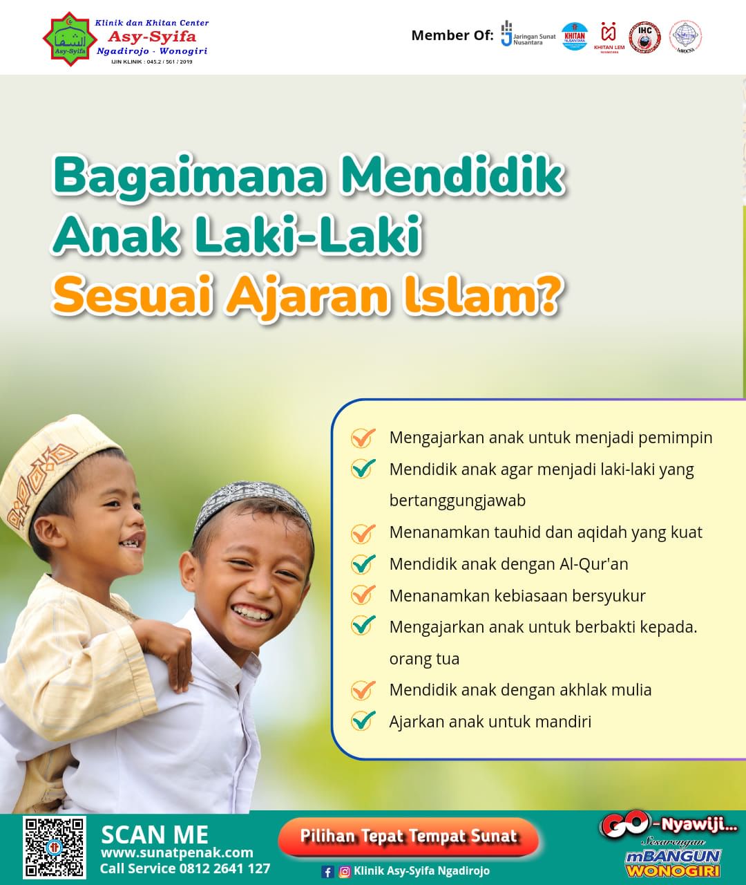 Mendidik Anak Laki-Laki Sesuai Ajaran Islam Klinik Asy Syifa Ngadirojo : Bagaimana Mendidik Anak Laki-Laki Sesuai Ajaran Islam - 0812 2641 127