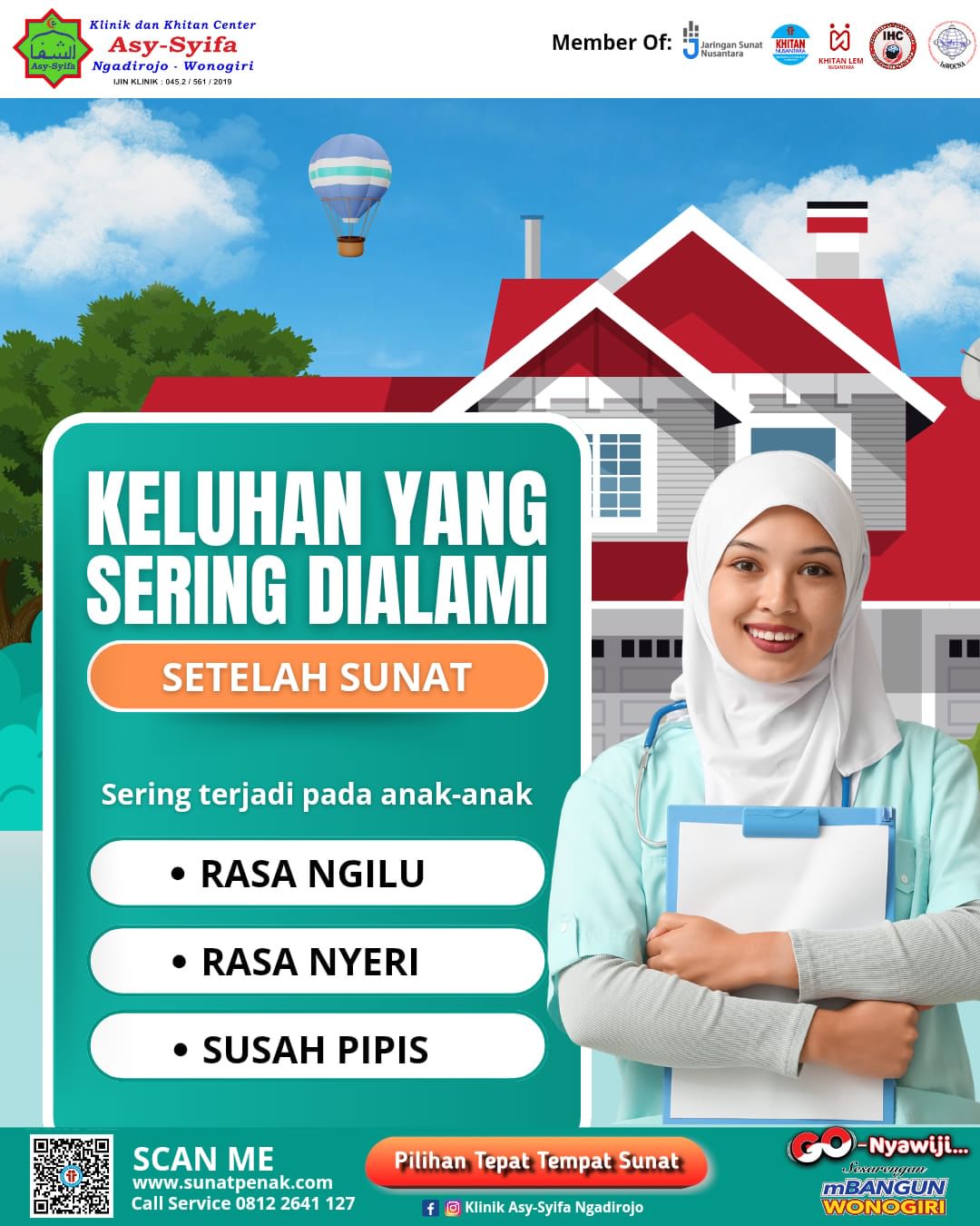 Keluhan Yang Sering Dialami Setelah Sunat Menurut Klinik Asy Syifa Ngadirojo Wonogiri - 0812 2641 127