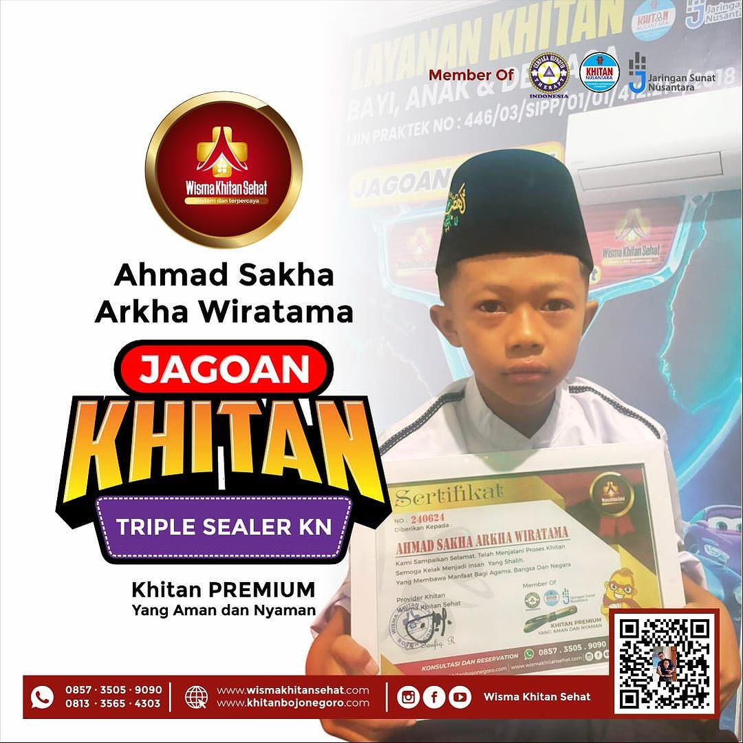 Jagoan Khitan di Wisma Khitan Sehat : Khitan Mencegah Penyakit Infeksi Pada Anak – 0857 3505 9090