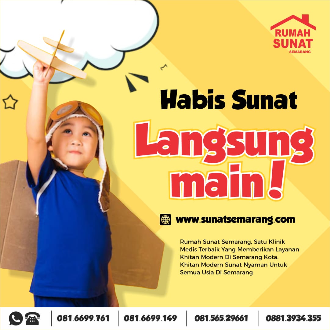 Sunat Anak Kebutuhan Khusus Klam di Rumah Sunat Semarang : Habis Sunat Langsung Main - 081 6699 761