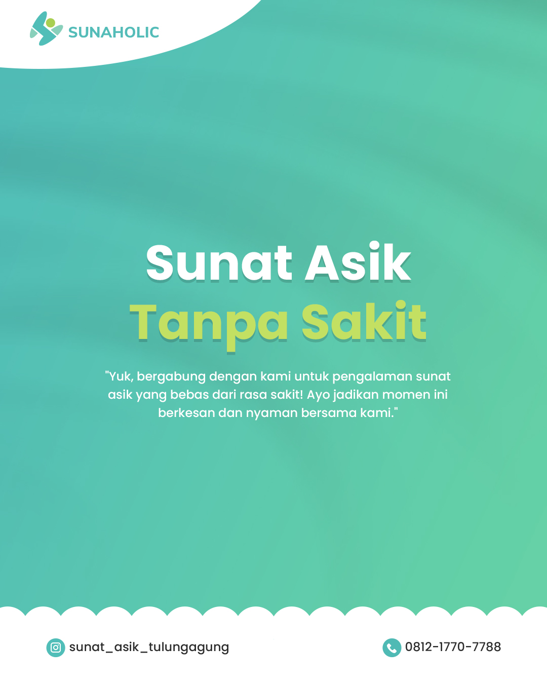 Sunat Tanpa Jarum Suntik Pengalaman Asik Dengan Sunat Tanpa Jarum Suntik Hanya di Sunaholic - 0812 1770 7788