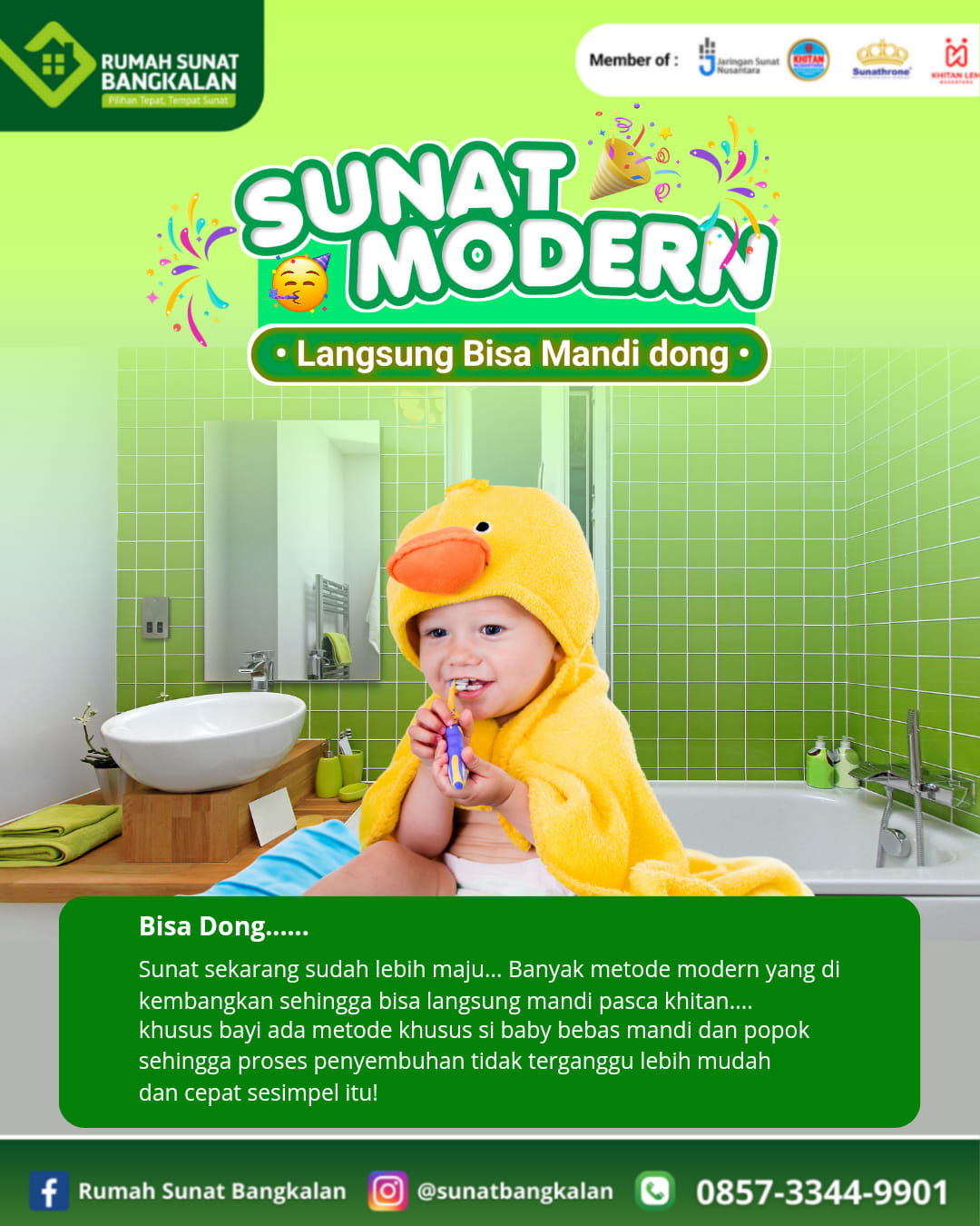 Paket Eksklusif One Day: Sunat Modern dengan Lingkungan Aman di Rumah Sunat Bangkalan