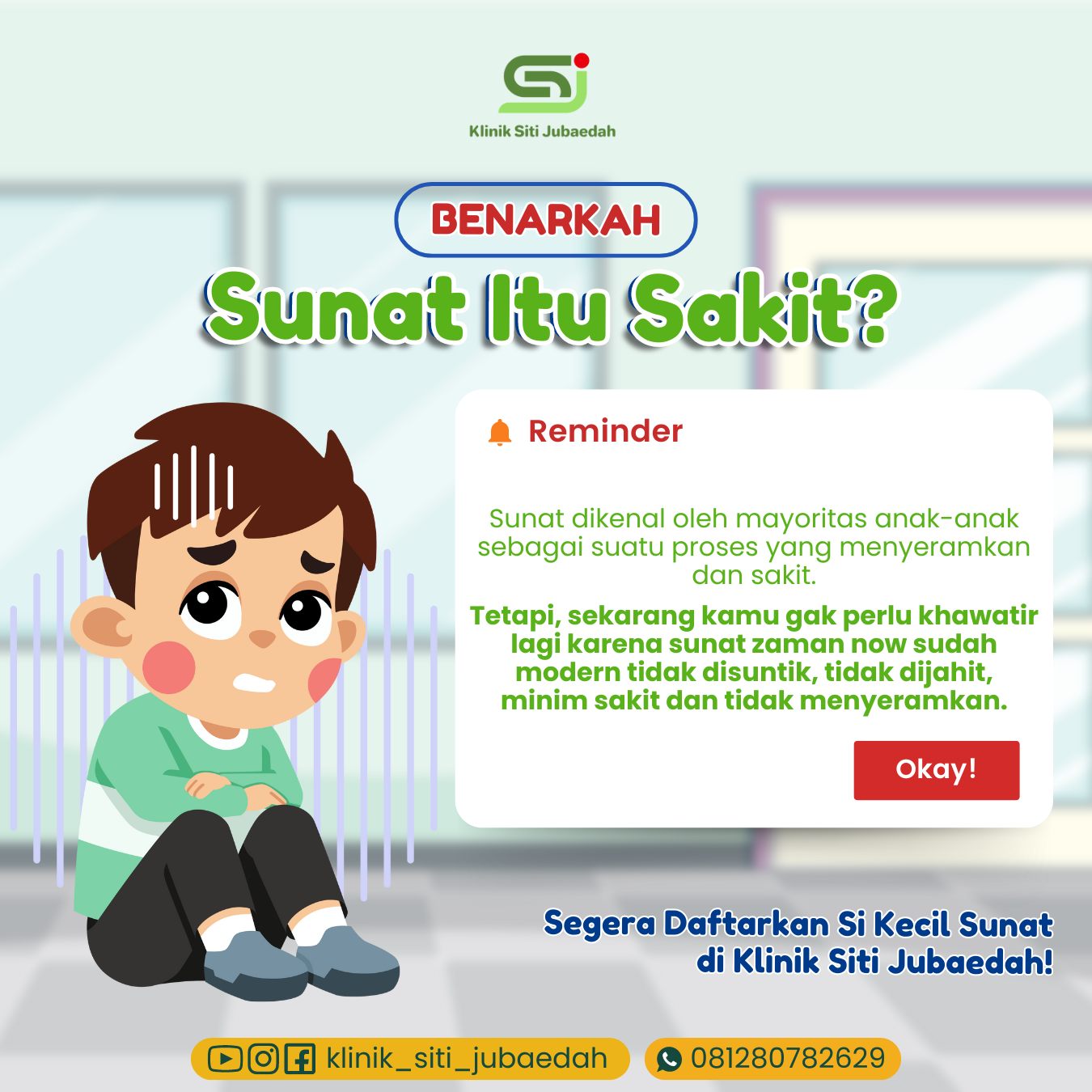 Sunat Aman untuk Anak Berkebutuhan Khusus di Tangerang: Pelayanan Profesional Dokter Ahli dari Klinik Siti Jubaedah