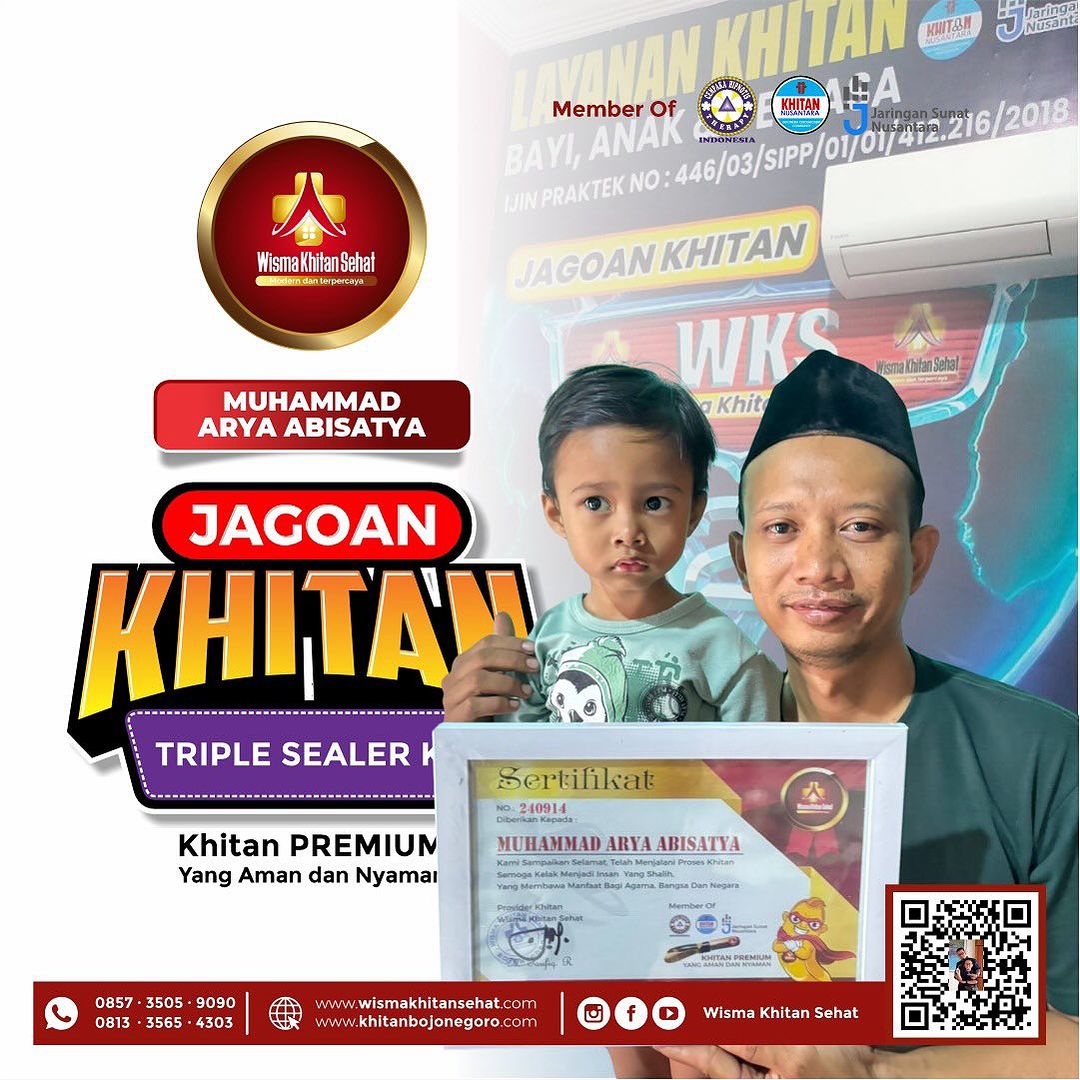 Khitan Balita Khitan Balita Penuh Makna di Wisma Khitan Sehat Bojonegoro - 0857 3505 9090