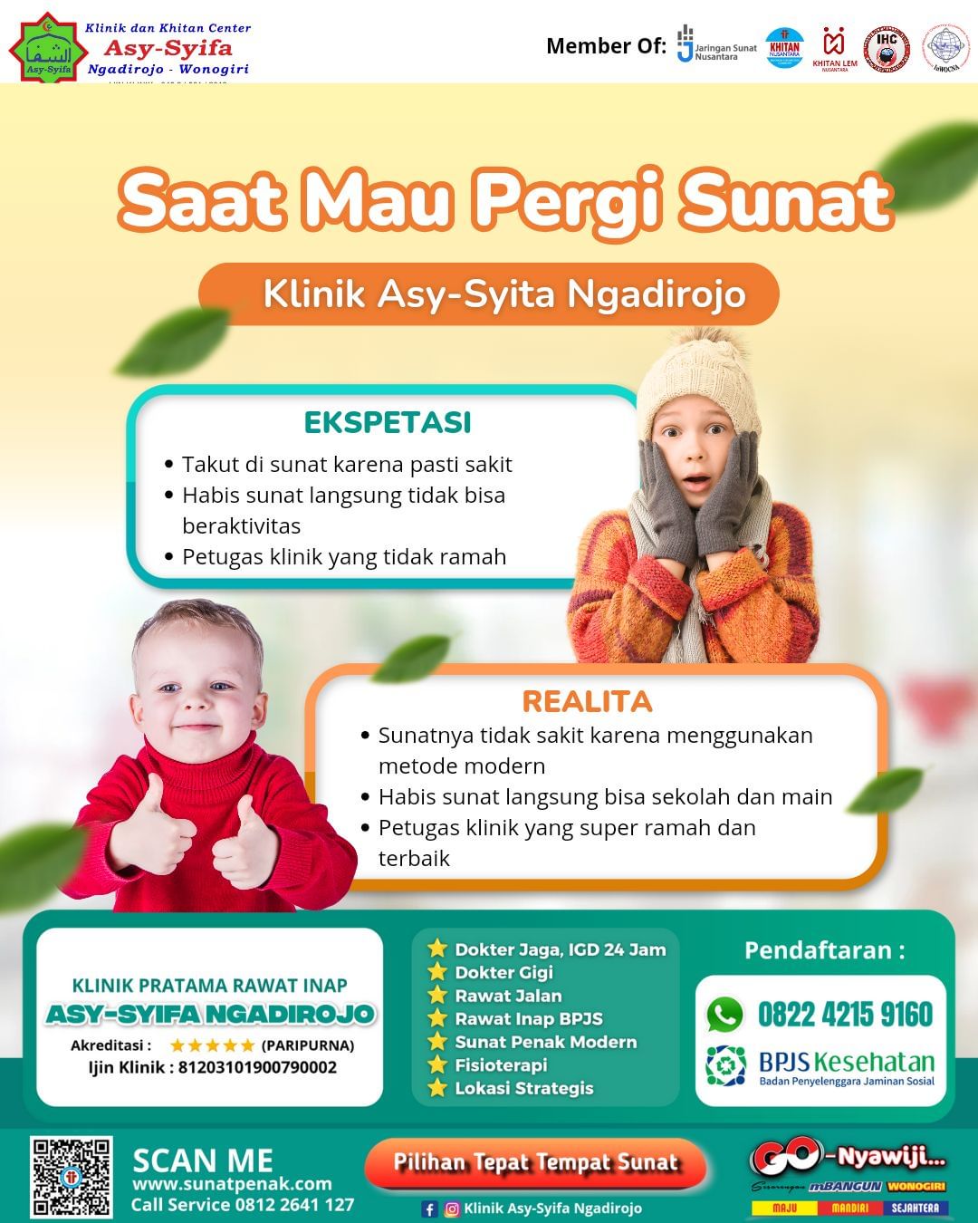 POV : Saat Mau Pergi Sunat ke Klinik Asy Syifa Ngadirojo - 0812 2641 127