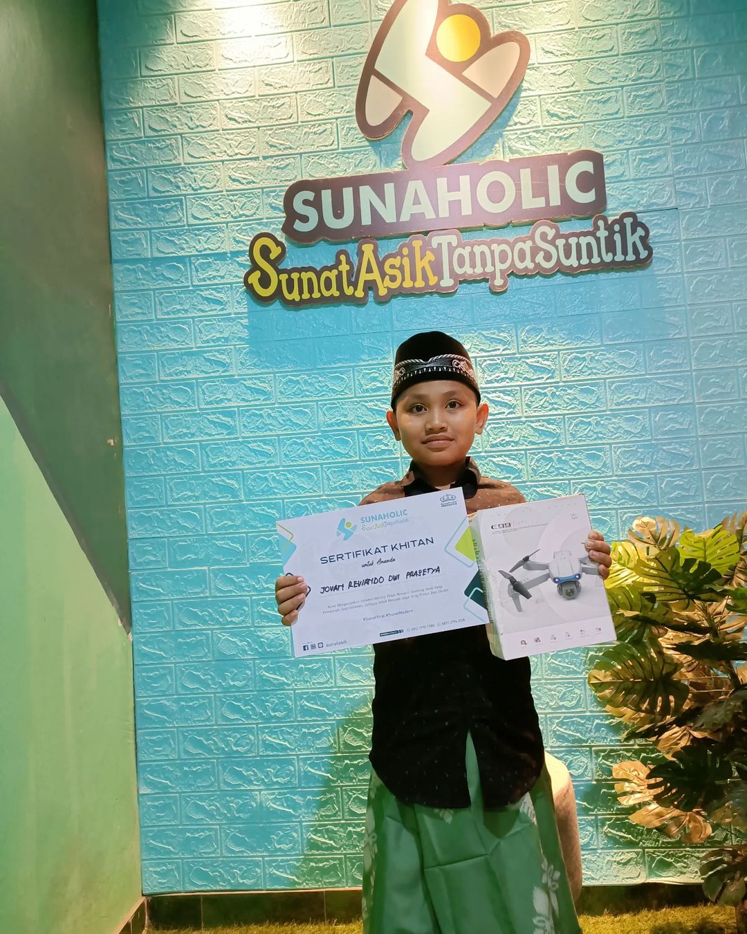 Sunat Asik Tanpa Suntik Berhadiah Mainan Hanya di Sunaholic - 0812 1770 7788