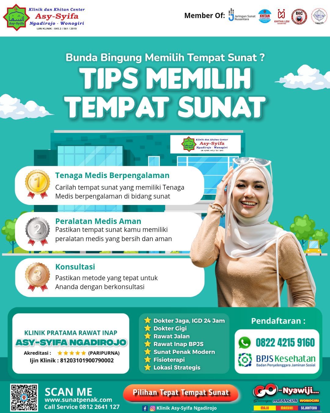 Bunda Bingung Memilih Tempat Sunat? Tips Memilih Tempat Sunat Dari Klinik Asy Syifa Ngadirojo - 0812 2641 127