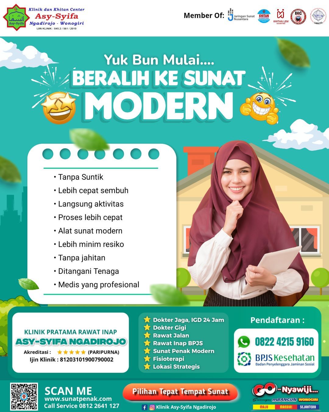 Beralih Ke Sunat Modern Yuk Beralih Ke Sunat Modern di Klinik Asy Syifa Ngadirojo - 0812 2641 127