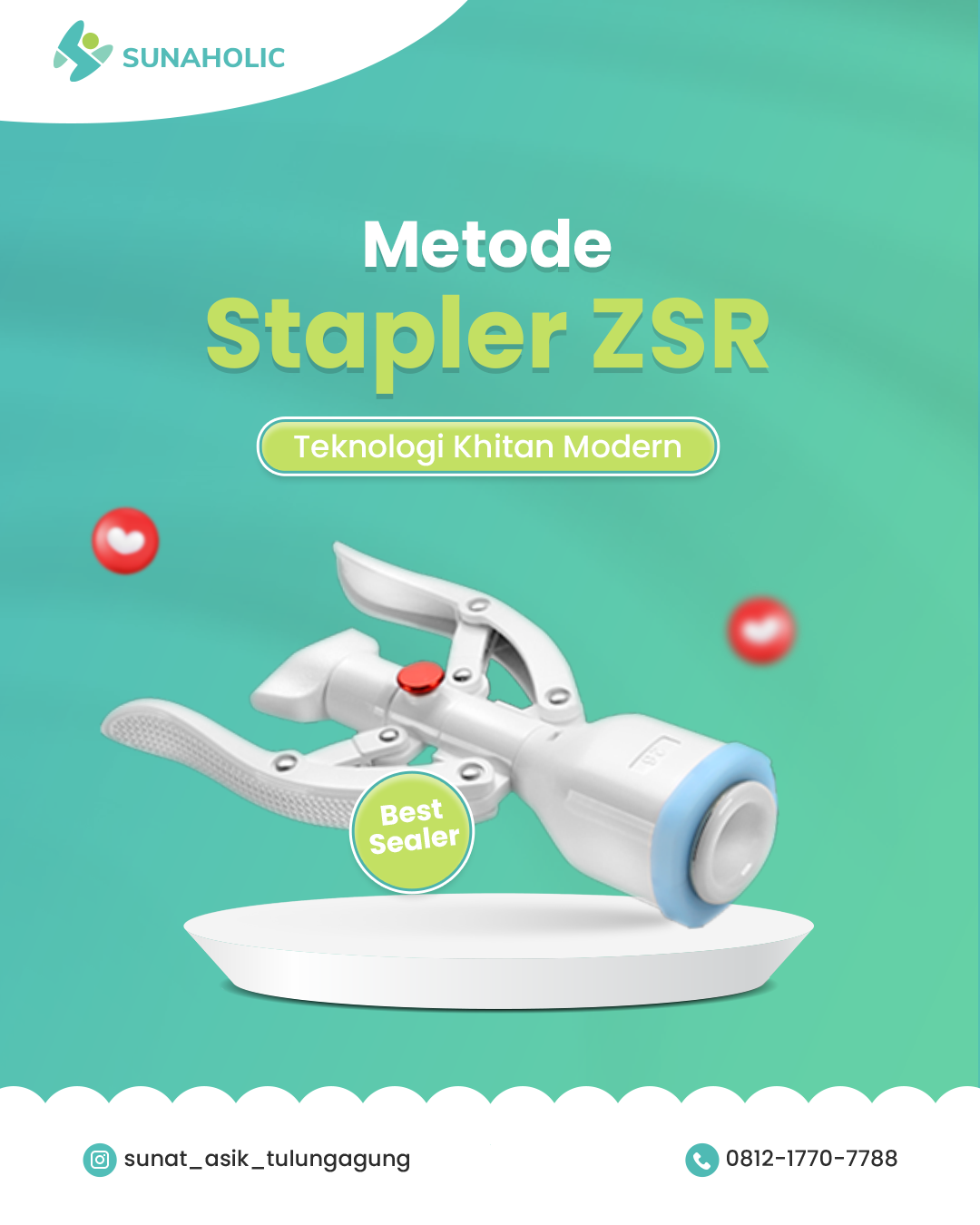 Stapler Beralih Ke Teknologi Modern Metode Stapler di Sunaholic - 0812 1770 7788